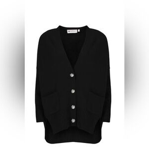 BIARRITZ1961 Wool And Cashmere Cardigan In Black